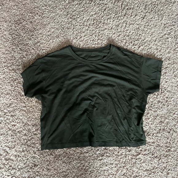 Lululemon Cropped Shirt - Picture 1 of 3